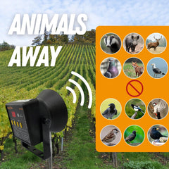 Dispozitiv acustic pentru speriat pasari Multisound BirdStop BS-20L Agricol