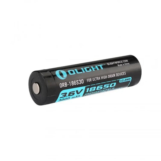 Acumulator Olight 18650 li-ion 3000mAh 15A - Articole de Vanatoare