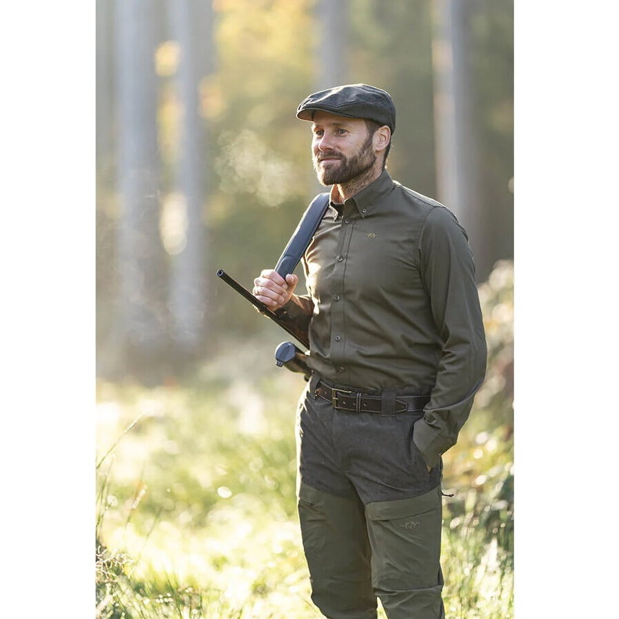 BLASER PANTALON AKE OLIVE MELANGE BLACK - Articole de Vanatoare