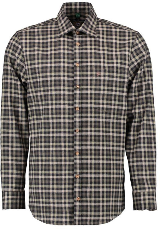 Camasa Flanel Carouri Kaki Orbis OS Trachten - Articole de Vanatoare