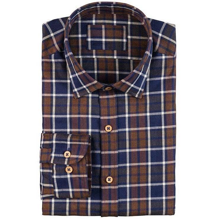 CAMASA VERNEY-CARRON MERY BROWN BLUE - Articole de Vanatoare