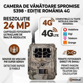 Camera Spromise S398 24MP leduri nedetectabile 4G