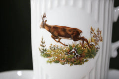 Cana ceramica ceai motiv vanatoare - Articole de Vanatoare