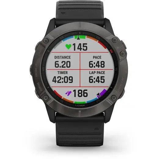 Ceas Garmin Fenix 6X Sapphire Negru Carbon - Articole de Vanatoare