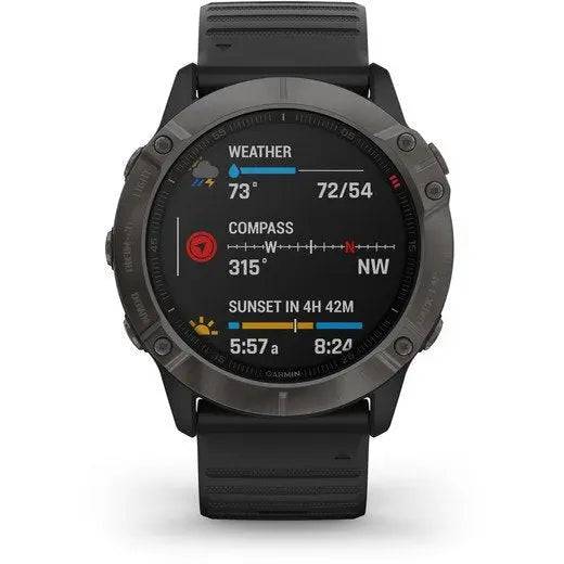 Ceas Garmin Fenix 6X Sapphire Negru Carbon - Articole de Vanatoare