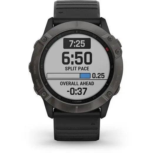 Ceas Garmin Fenix 6X Sapphire Negru Carbon - Articole de Vanatoare