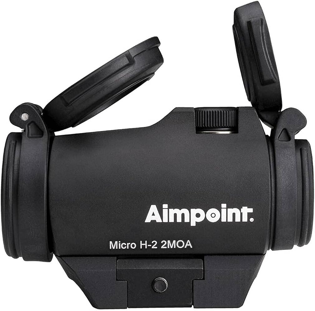 Dispozitiv ochire punct rosu Aimpoint Micro H2 Weaver - Articole de Vanatoare