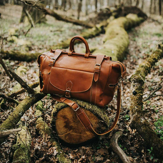Geanta vintage piele - Articole de Vanatoare