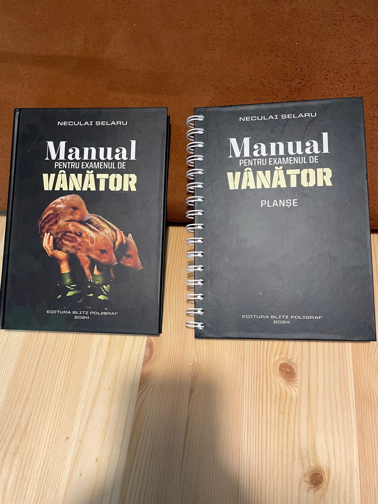 Manual si Planse Examenul Vanator 2024 - Articole de Vanatoare