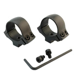 Inele 30mm din Otel compatibile monturile CZ ZH - Articole de Vanatoare