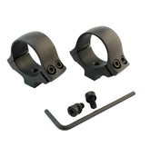 Inele inalte 30mm din Otel compatibile cu monturile CZ, ZH, ZB, BAIKAL, BRNO
