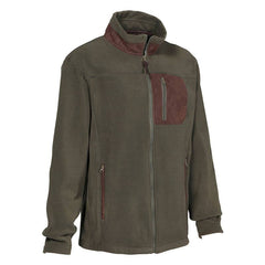 JACHETA FLEECE KAKI TREESCO - Articole de Vanatoare