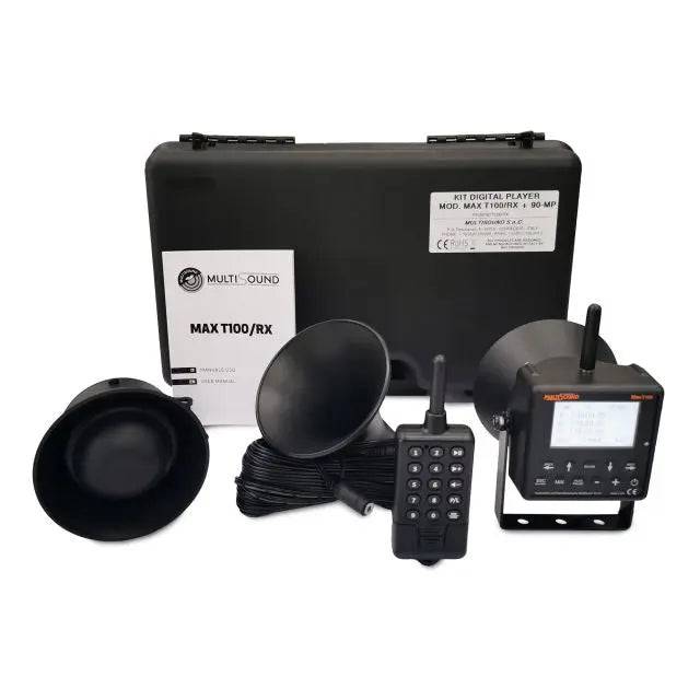 Kit Chematoare Electronica Multisound MAX-T100 RX 100 sunete - Articole de Vanatoare