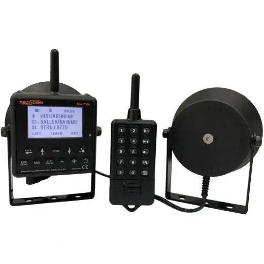 Kit Chematoare Electronica Multisound MAX-T100 RX 100 sunete - Articole de Vanatoare