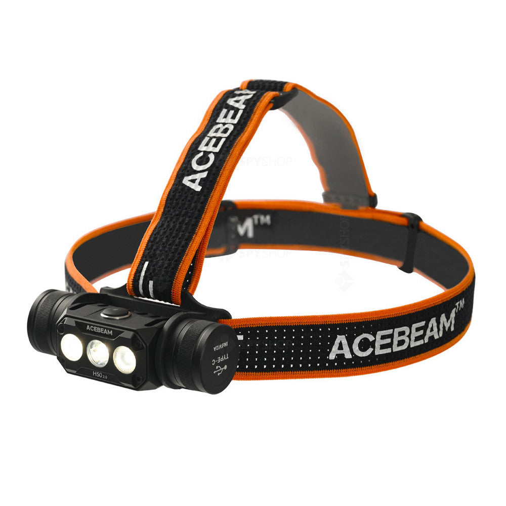 Lanterna reincarcabila cap Acebeam H50 2000 lumeni 141 - Articole de Vanatoare