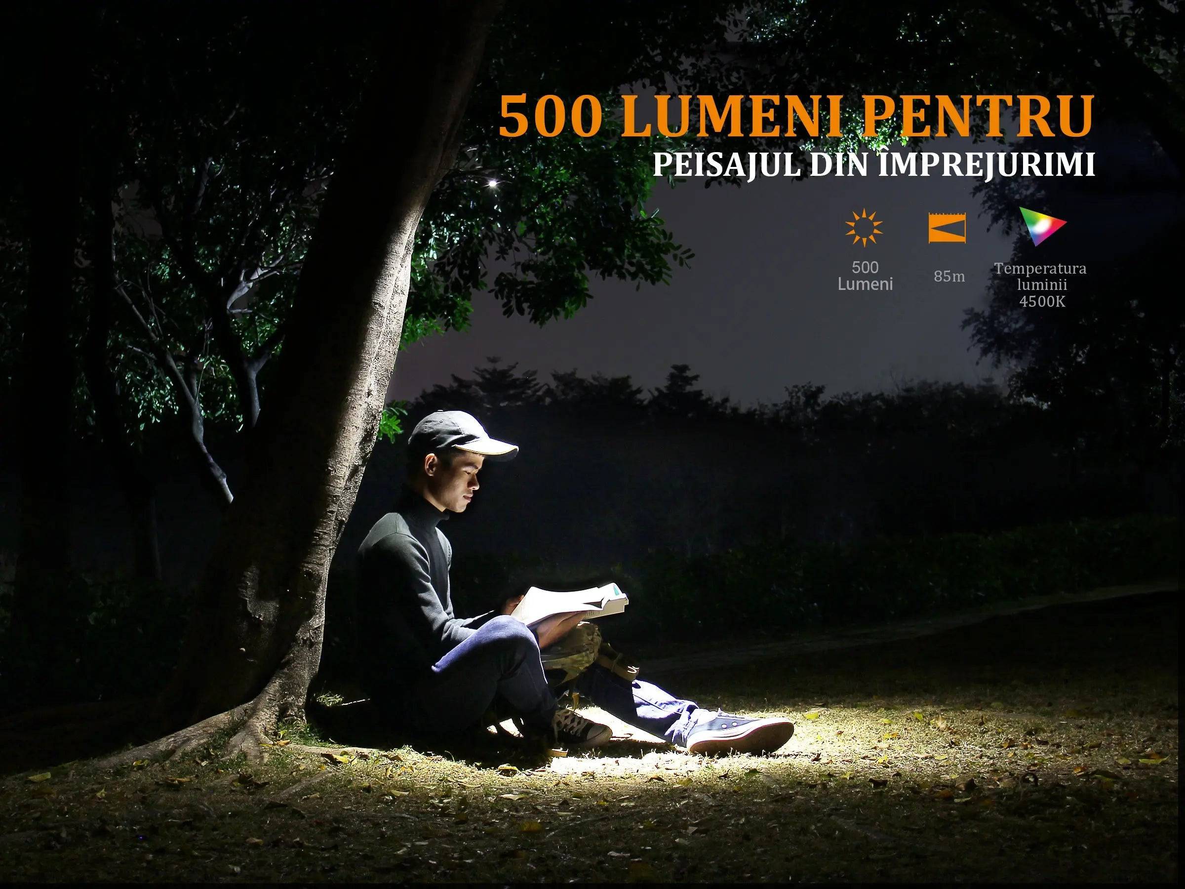 Lanterna frontala Fenix LD15R reincarcabila - Articole de Vanatoare
