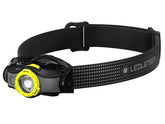 LANTERNA FRONTALA LED LENSER MH5 BLACK-YELLOW 400LM CABLU - Articole de Vanatoare