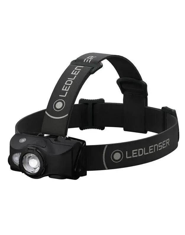 LANTERNA FRONTALA LED LENSER MH8 BLACK-BLACK 600LM ACUM - Articole de Vanatoare