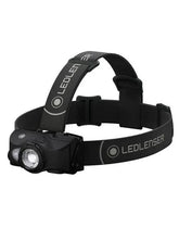 LANTERNA FRONTALA LED LENSER MH8 BLACK-BLACK 600LM ACUM - Articole de Vanatoare