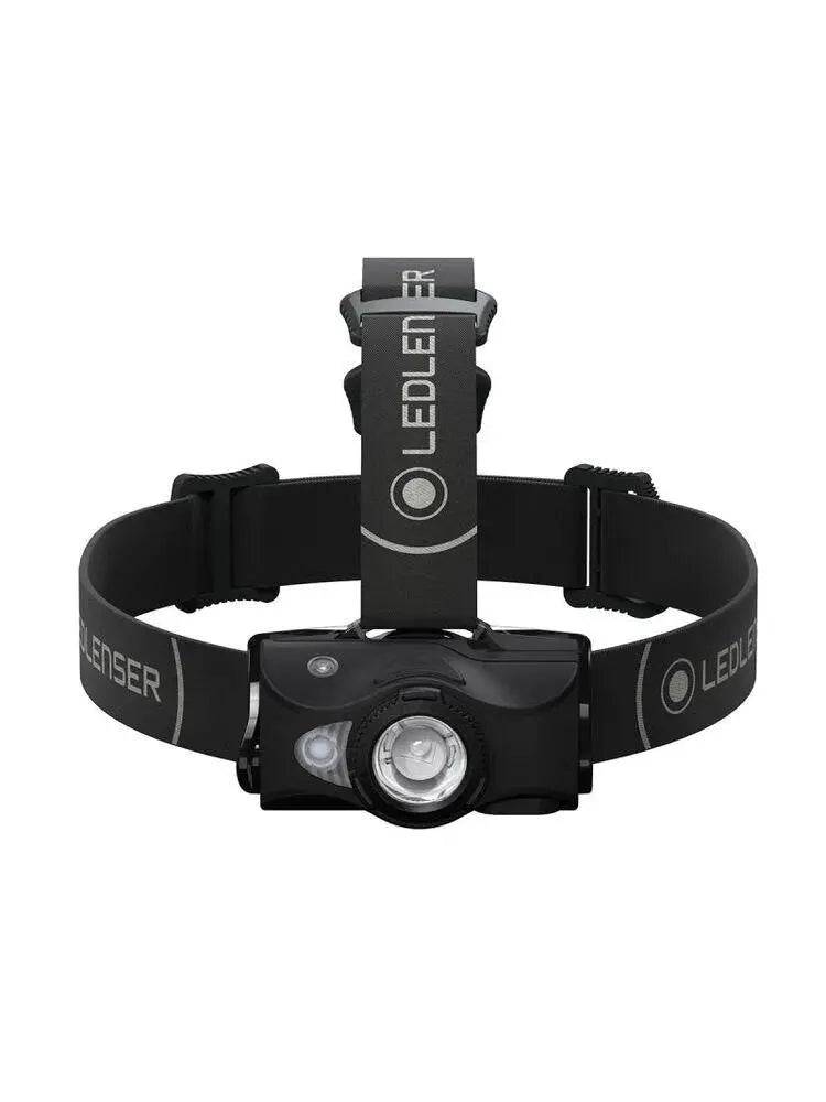 LANTERNA FRONTALA LED LENSER MH8 BLACK-BLACK 600LM ACUM - Articole de Vanatoare