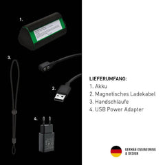 LANTERNA P18R WORK 4500LM LI-ION INCARCATOR - Articole de Vanatoare