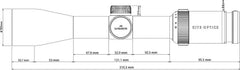 LUNETA KITE OPTICS K6 HD 6-10X42 IRA4I 30MM - Articole de Vanatoare