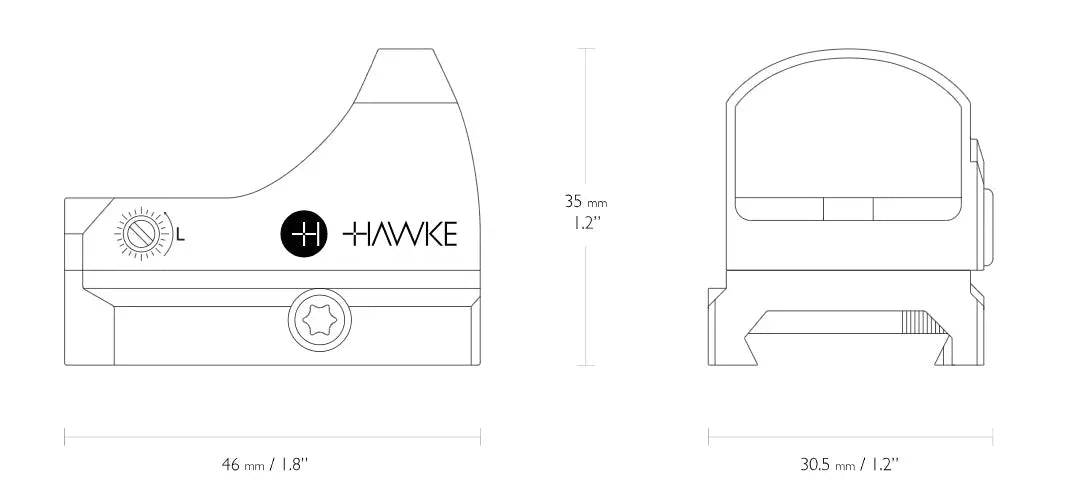 MICRO RED DOT SIGHT - Articole de Vanatoare