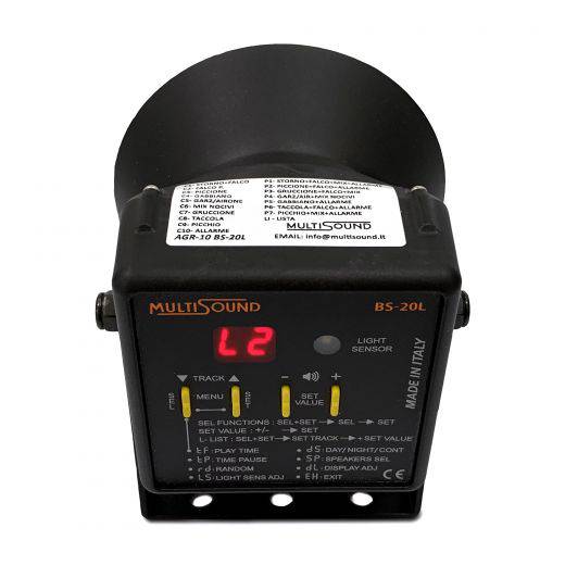 Multisound Dispozitiv acustic speriat pasari BirdStop BS-20L Agricol - Articole de Vanatoare