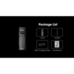 Nitecore EDC23 Lanterna Reîncărcabilă USB-C - Articole de Vanatoare
