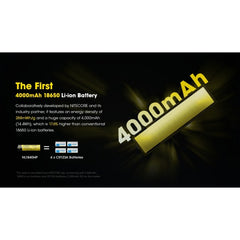 Nitecore NL1840HP Acumulator 18650 Li-Ion 4000 mAh PCB - Articole de Vanatoare