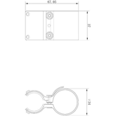 Pridere pe teava 18-21,5MM pentru Camera Hikmicro A7E 21,5-26MM