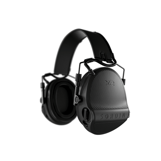 Protectie Auditiva Activa Sordin Supreme Pro X2 Negru - Articole de Vanatoare