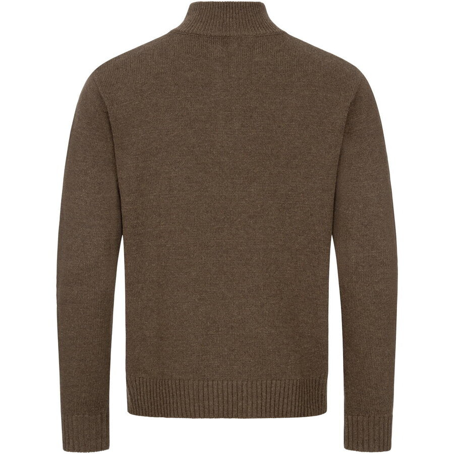 Pulover Blaser Wool HZ Dark Bro - Articole de Vanatoare