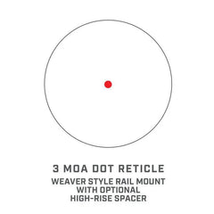 RED DOT SIGHT TRS 125 1X22 BLACK - Articole de Vanatoare
