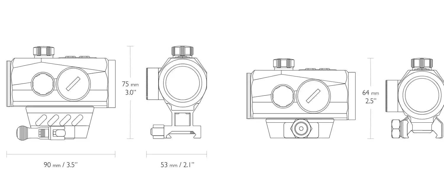 RED DOT SIGHT HAWKE ENDURANCE RD 1X30 DUAL - Articole de Vanatoare