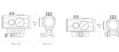 RED DOT SIGHT HAWKE ENDURANCE RD 1X30 DUAL - Articole de Vanatoare