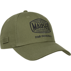 Sapca canvas olive articolevanatoare detaliu broderie logo Mauser si Das Original