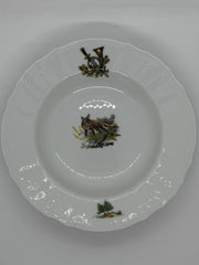 Set 18 piese farfurii ceramica motive vanatoare - Articole de Vanatoare
