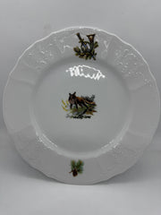 Set 18 piese farfurii ceramica motive vanatoare - Articole de Vanatoare