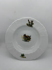 Set 18 piese farfurii ceramica motive vanatoare - Articole de Vanatoare