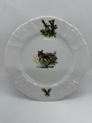 Set 18 piese farfurii ceramica motive vanatoare - Articole de Vanatoare