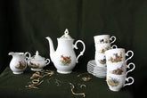 Set cafea ceai motive vanatoare - Articole de Vanatoare