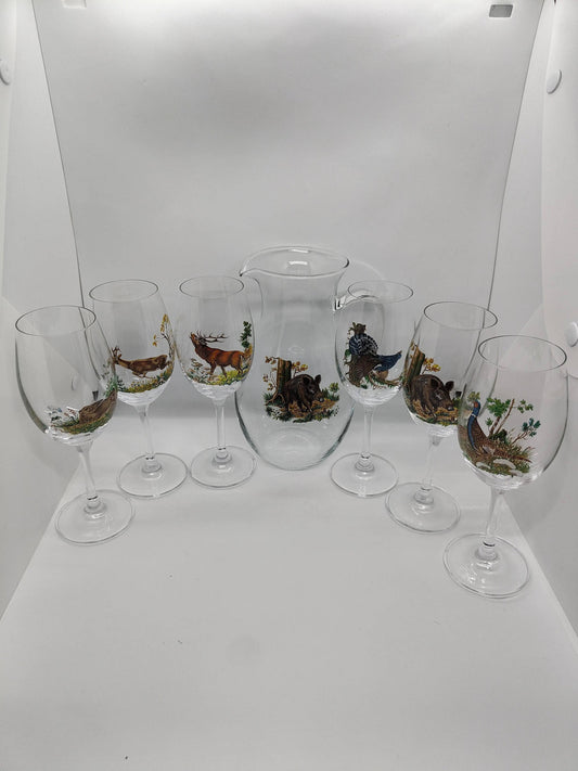 Set Carafa pahare vin - Articole de Vanatoare