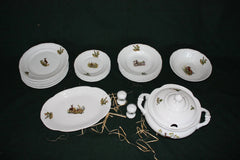 Set portelan masa motive vanatoresti - Articole de Vanatoare