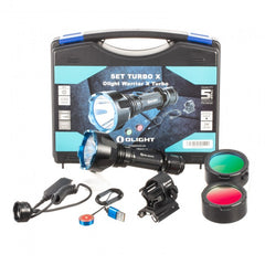 Set complet lanterna olight Warrior Turbo Kit - Articole de Vanatoare