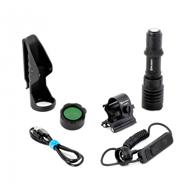 Set Complet Lanterna Olight Warrior X4 - Articole de Vanatoare