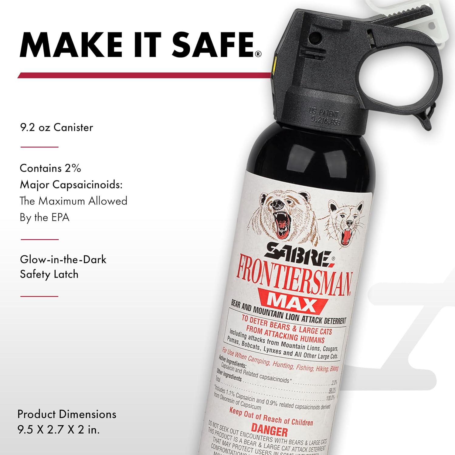 Spray anti urs Frontiers Man 272 ml Husa - Articole de Vanatoare