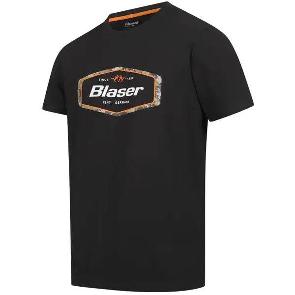 TRICOU BLASER BADGE 24 BLACK - Articole de Vanatoare