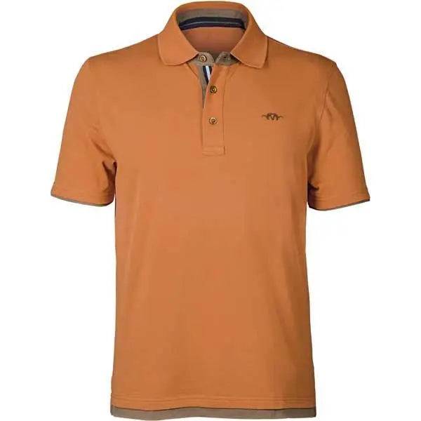 Tricou Blaser Polo Till Dark Orange - Articole de Vanatoare