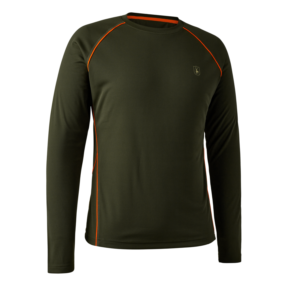 Tricou maneca lunga Deerhunter Chamois - Articole de Vanatoare